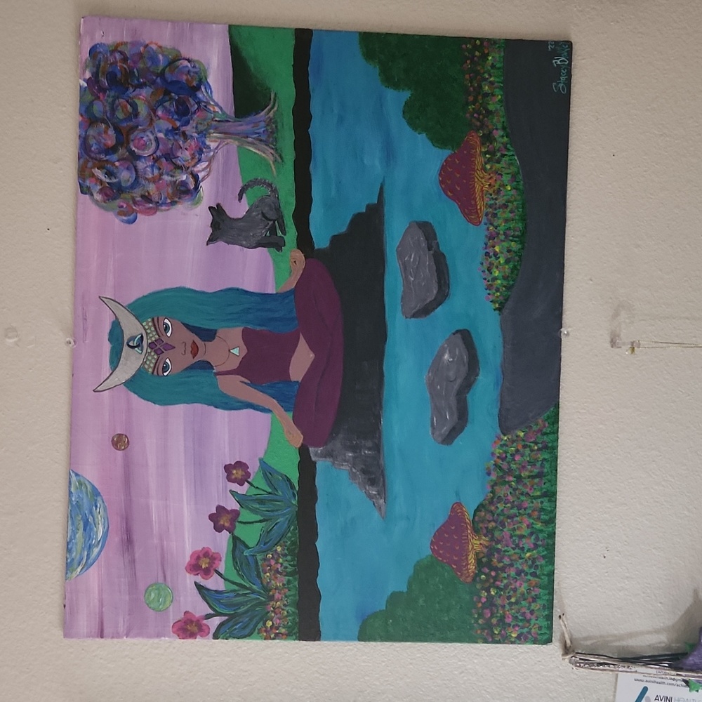 Art! Paintings, sculpture, jewelry, etc...